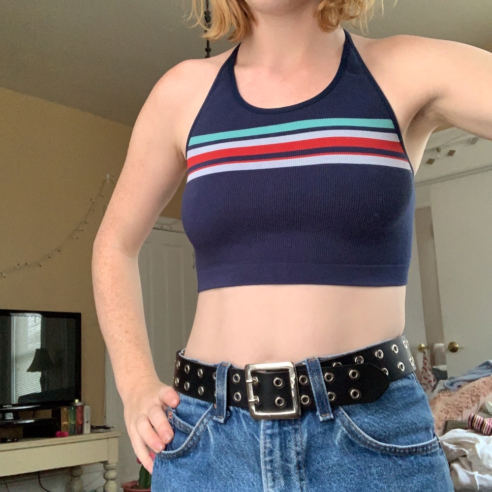 Navy Blue Tank